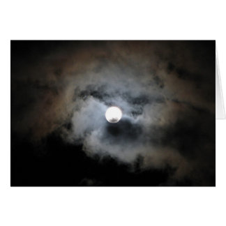 Vollmond mit Wolken