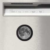 Vollmond-Mondmondbilder aus dem Weltraum Magnet (In Situ (Geschirrspüler))
