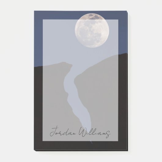 Vollmond | Monumental, Arizona Post-it Klebezettel (Vorderseite)