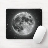 Vollmond Mousepad (Mit Mouse)