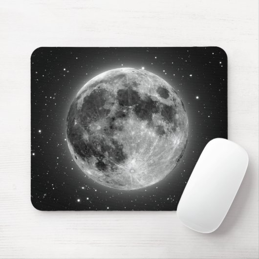 Vollmond Mousepad (Mit Mouse)
