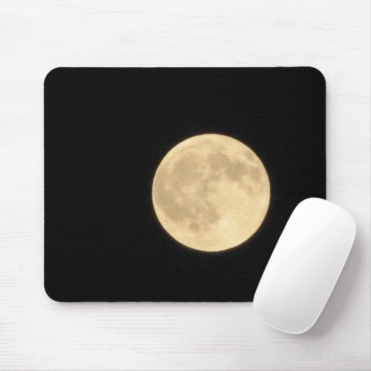 Vollmond Mousepad (Mit Mouse)