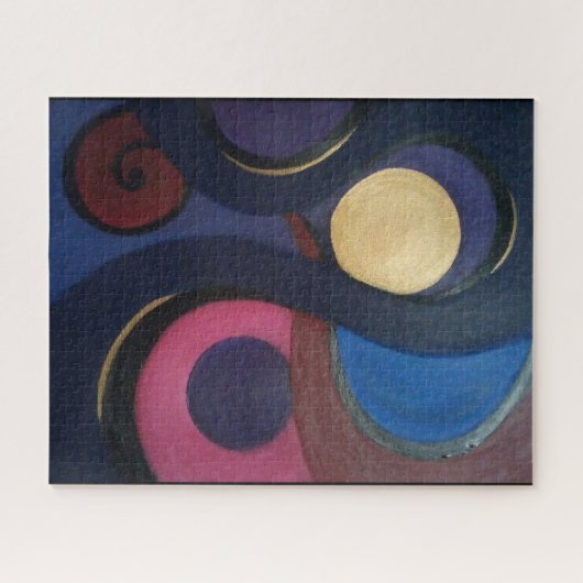 Vollmond-Muskeln Puzzle (Horizontal)