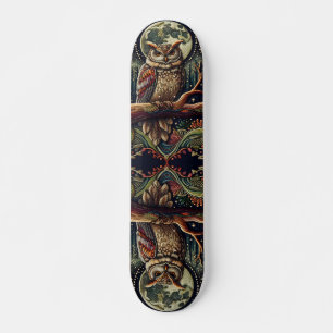 Vollmond Mystical Night Owl Skateboard