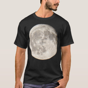 Vollmond-Nachthimmel der Mond T-Shirt
