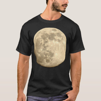 Vollmond nächtlicher Himmel Der Mond T-Shirt