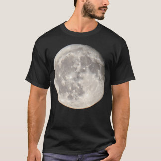 Vollmond nächtlicher Himmel Der Mond T-Shirt