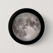 Vollmond-NASA-Bild Button (Vorderseite)
