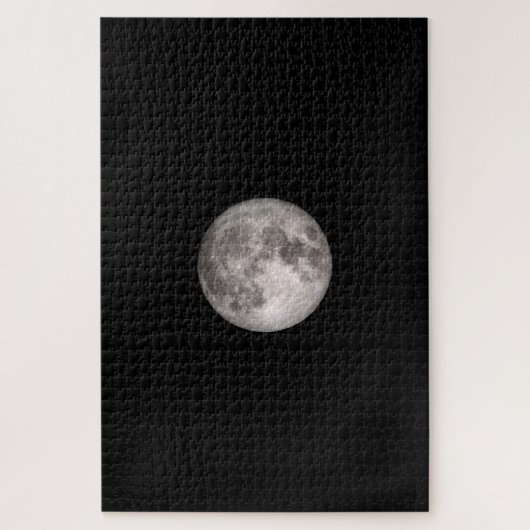 Vollmond-NASA-Bild mit mehr als 1000 Einzelteilen Puzzle (Vertikal)