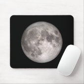 Vollmond-NASA-Bild Mousepad (Mit Mouse)