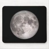 Vollmond-NASA-Bild Mousepad (Vorne)