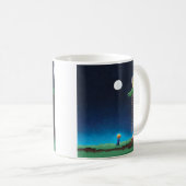 Vollmond Night Sky Tasse (VorderseiteRechts)