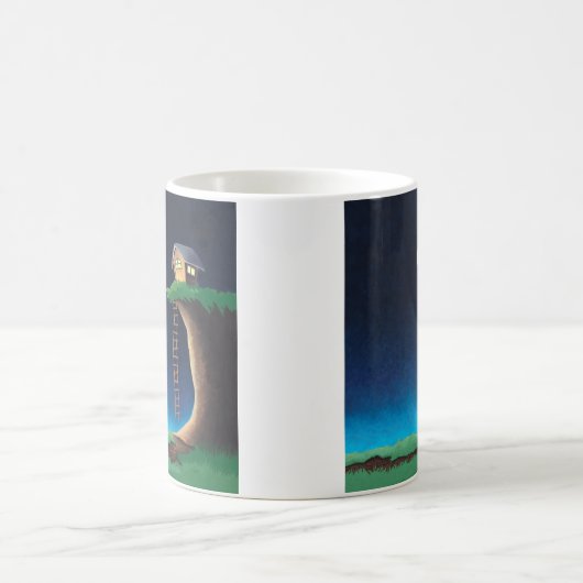 Vollmond Night Sky Tasse (Mittel)