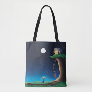 Vollmond Night Sky Toag Tasche