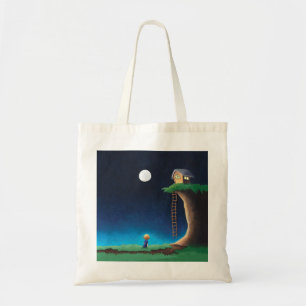 Vollmond Night Sky Toag Tragetasche