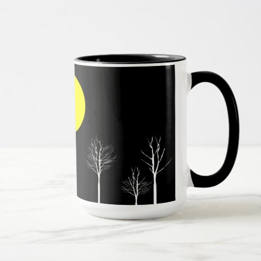 Vollmond Night-Tasse Tasse (Rechts)