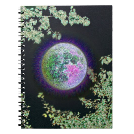 Vollmond Notizblock (Vorderseite)