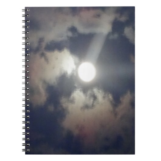 Vollmond Notizblock (Vorderseite)