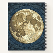 Vollmond Notizblock (Rückseite)