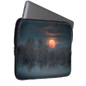 Vollmond | November in Scalenghe, Italien Laptopschutzhülle (Vorne Rechts)