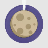 Vollmond Ornament (Rückseite)