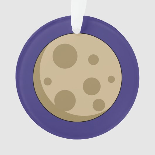 Vollmond Ornament (Vorderseite)