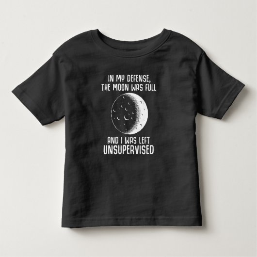 Vollmond-Pagan-Hexe-Zitat Kleinkind T-shirt (Vorderseite)