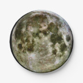 Vollmond-Papier Pappteller (Vorderseite)