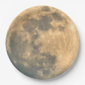 Vollmond Pappteller (Vorderseite)