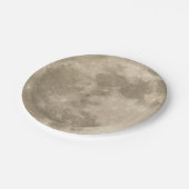 Vollmond Pappteller (Schrägansicht)