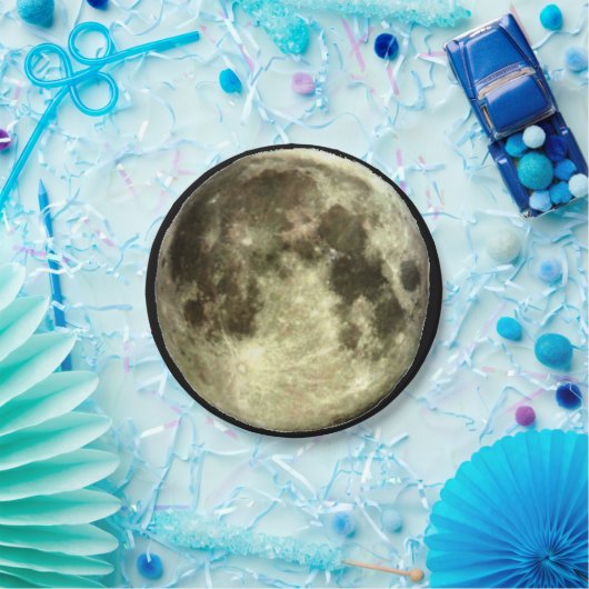 Vollmond Pappteller (Party)
