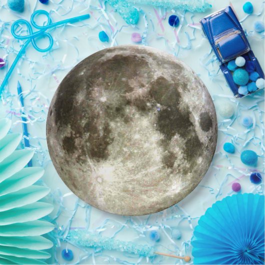 Vollmond Pappteller (Party)