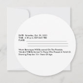 Vollmond-Party Einladung (Rückseite)