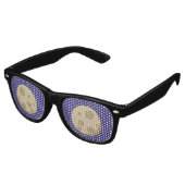 Vollmond Partybrille (Schrägansicht)