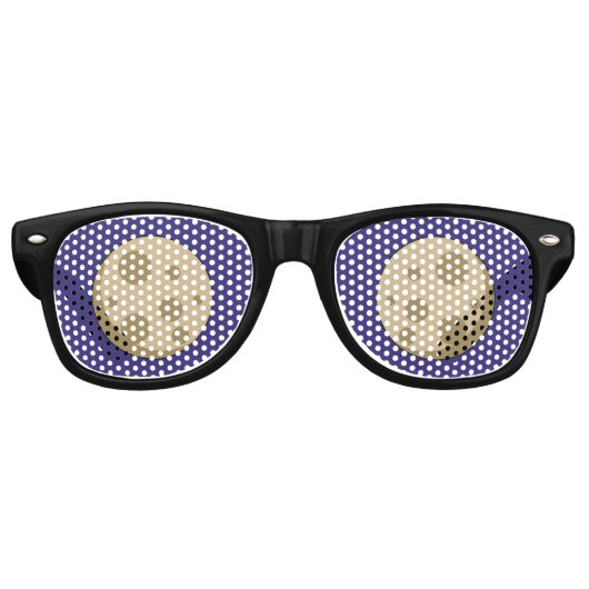 Vollmond Partybrille (Vorderseite)