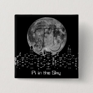 Vollmond Pi im Himmel Button