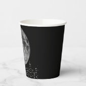 Vollmond Pi im Himmel Pappbecher (Links)