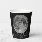Vollmond Pi im Himmel Pappbecher (Vorderseite)