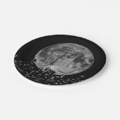 Vollmond Pi im Himmel Pappteller (Schrägansicht)