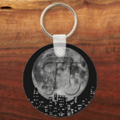 Vollmond Pi im Himmel Schlüsselanhänger (Vorderseite)