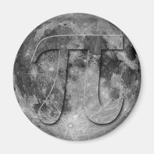 Vollmond-Pi-Tagesspass Magnet