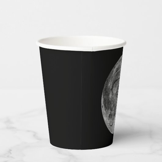 Vollmond-Pi-Tagesspass Pappbecher (Rechts)