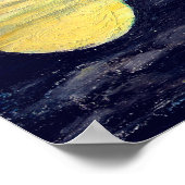 Vollmond Poster (Ecke)