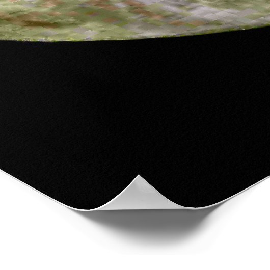 Vollmond Poster (Ecke)