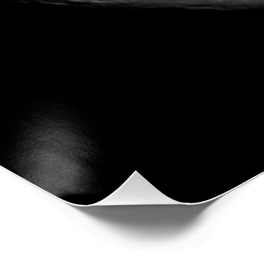 Vollmond Poster (Ecke)