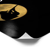 Vollmond Poster (Ecke)