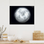 Vollmond Poster (Küche)