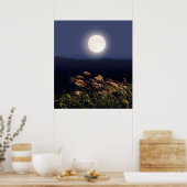 Vollmond Poster (Küche)