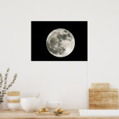 Vollmond Poster (Küche)