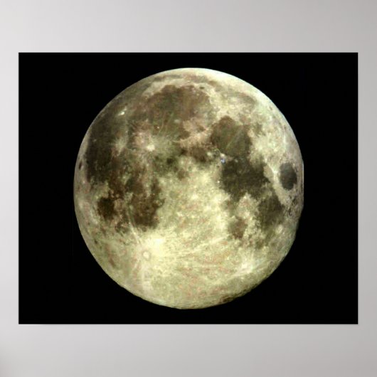 Vollmond Poster (Vorne)